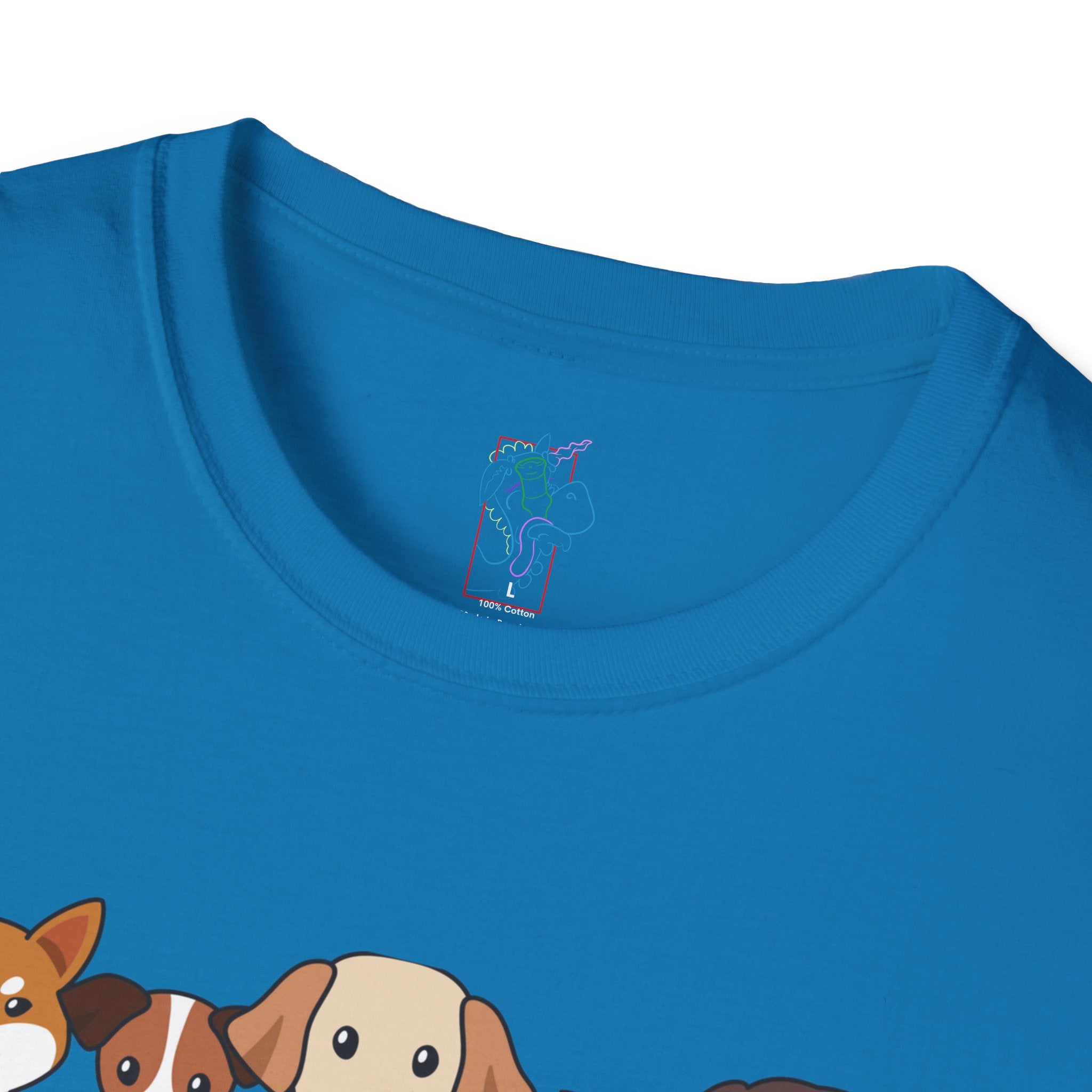 Funny Dogs Love T-Shirt — Cute Happy Pets Tee for Dog Lovers