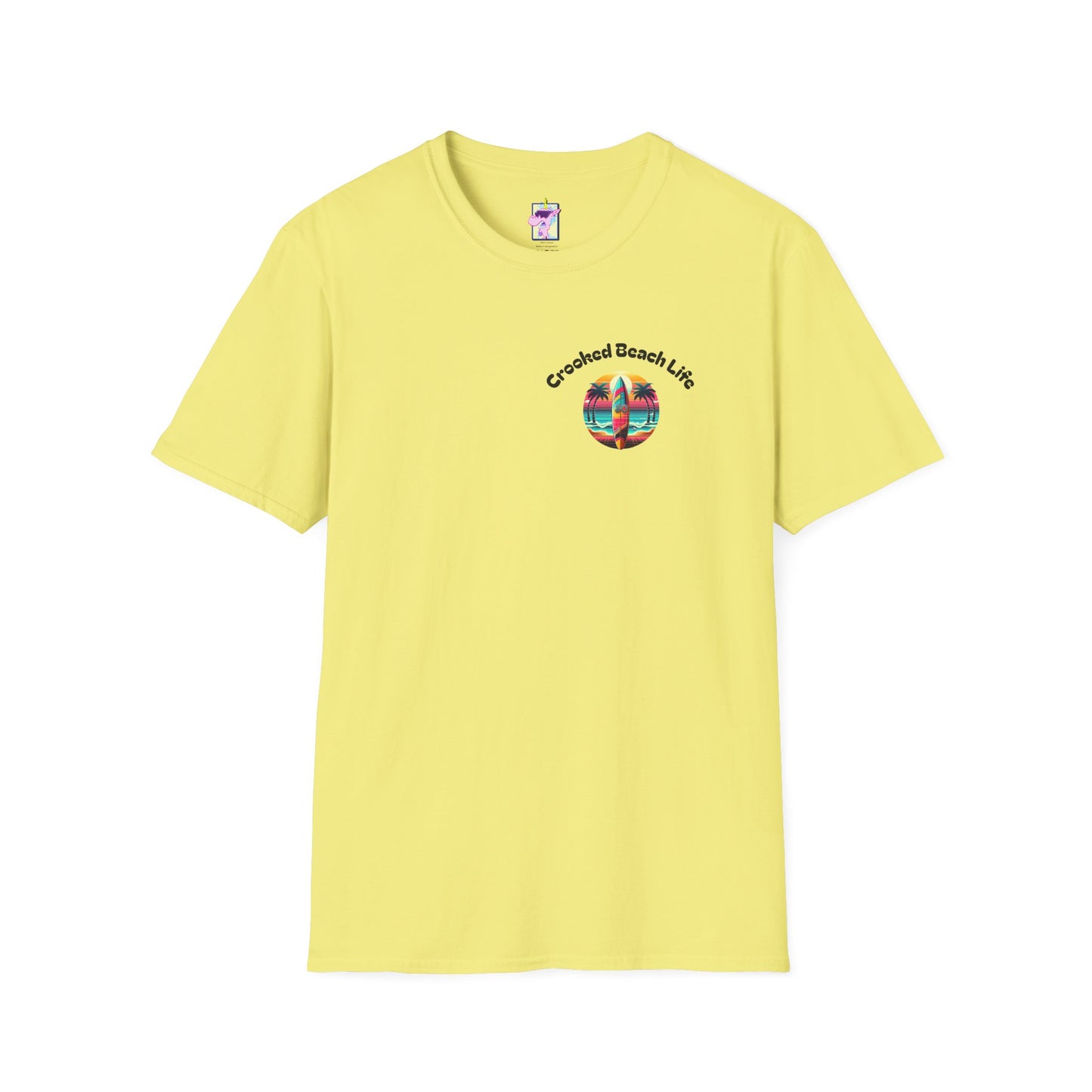 Jammin' Jellyfish Unisex Softstyle T-Shirt - Beach Life Vibes