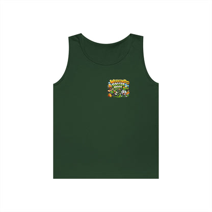 Weekend Soccer Mode Funny Tank Top