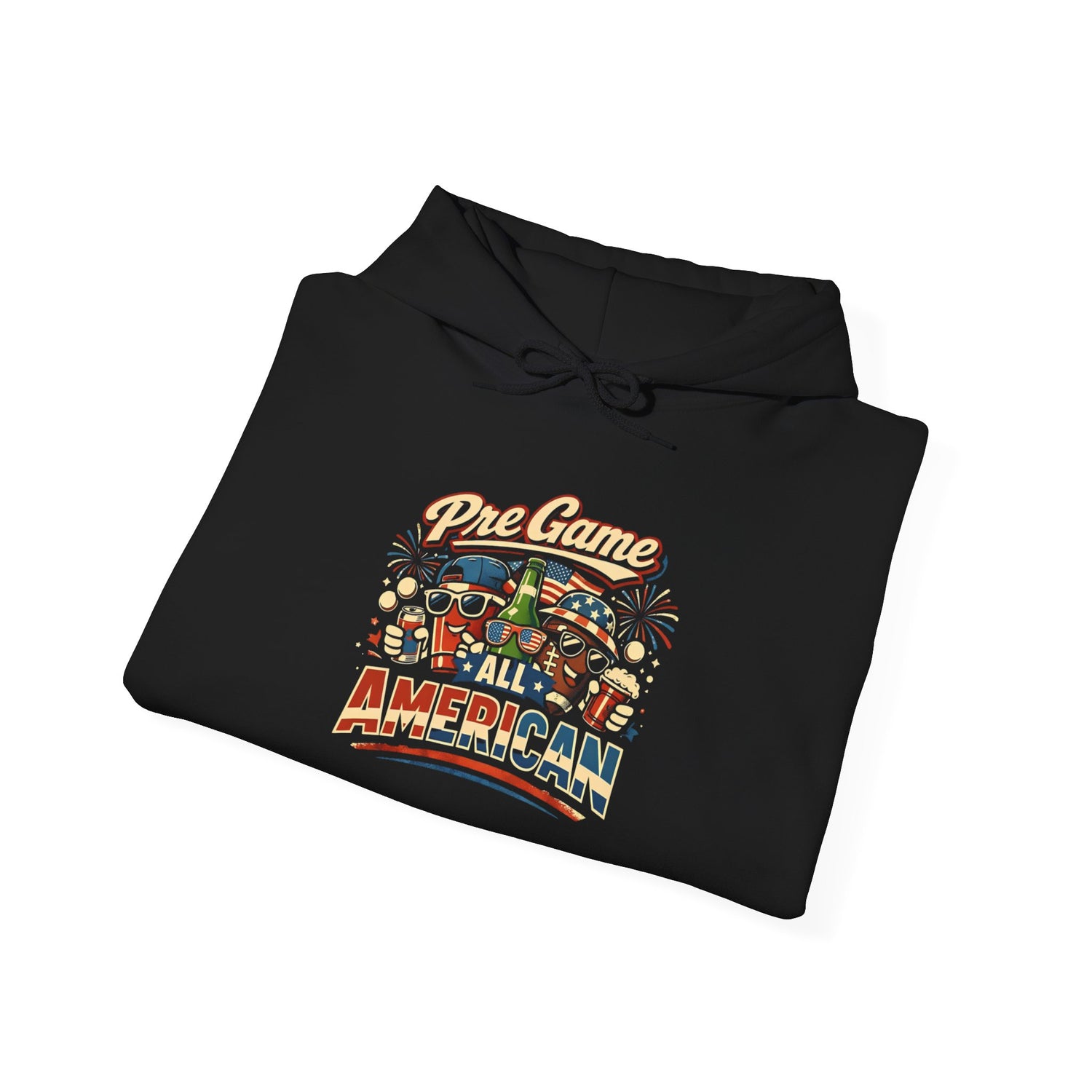 Pre Game All American Funny Hoodie