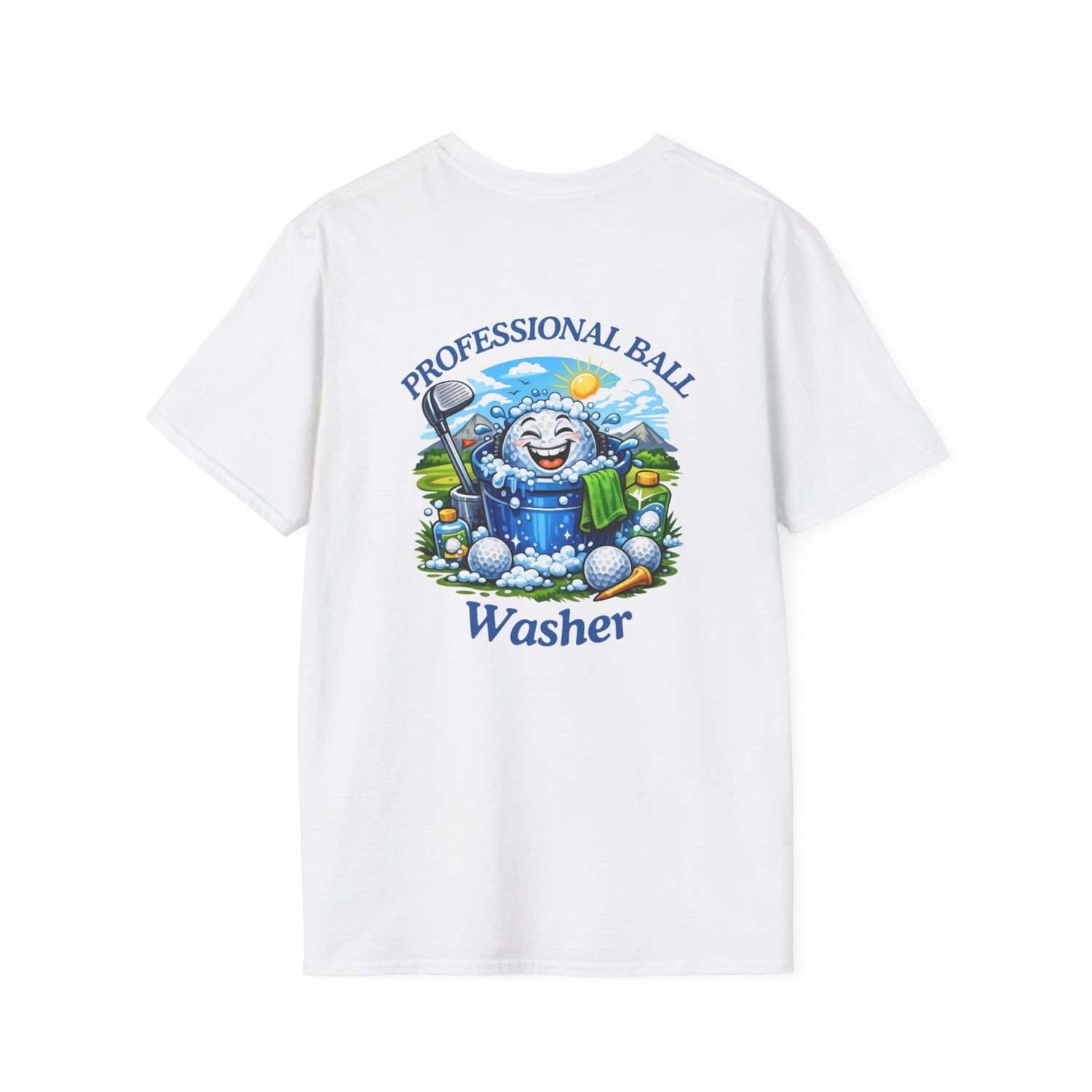 Professional Ball Washer T-Shirt — Funny Golf Crew Shirt
