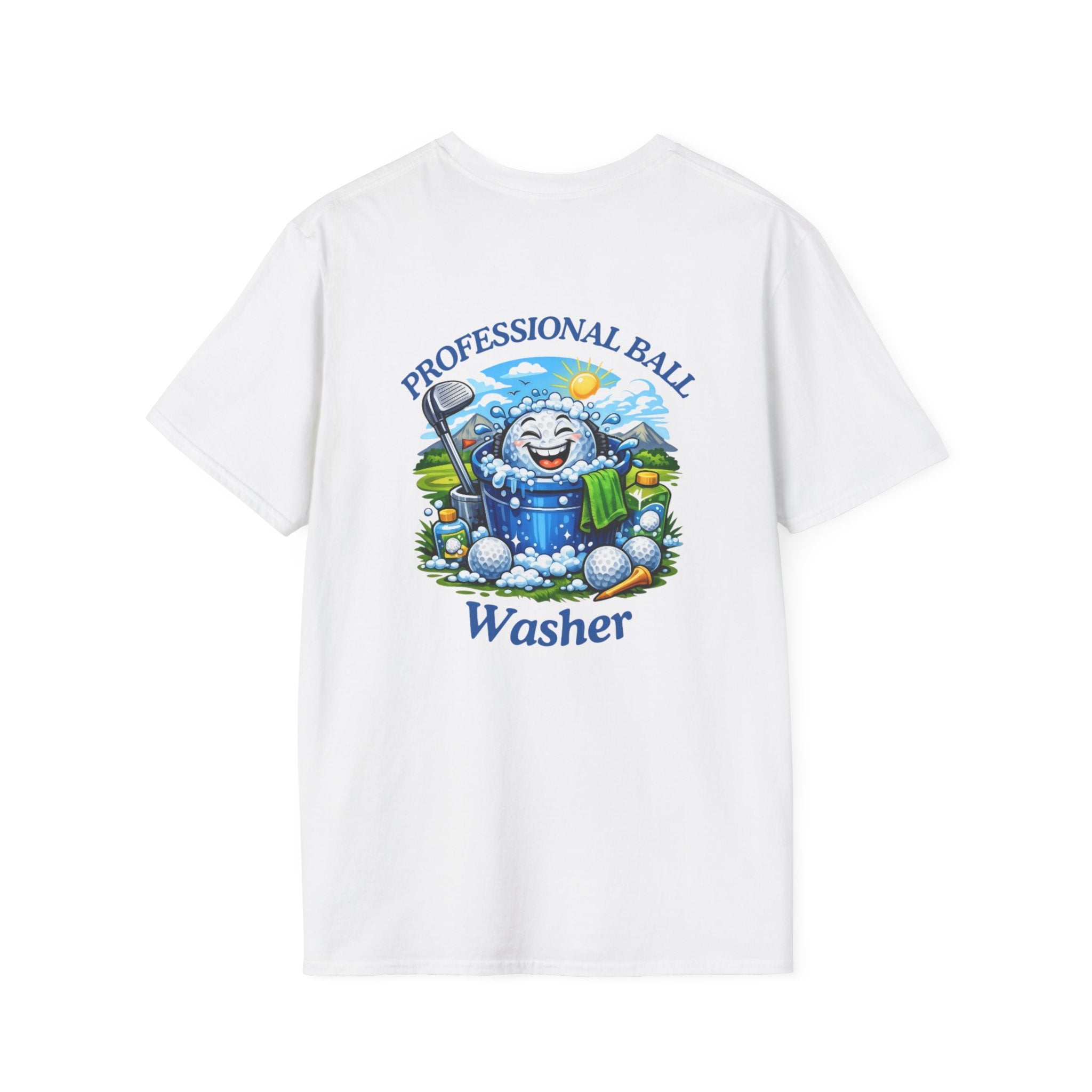 Professional Ball Washer T-Shirt — Funny Golf Crew Shirt