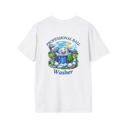 Professional Ball Washer T-Shirt — Funny Golf Crew Shirt