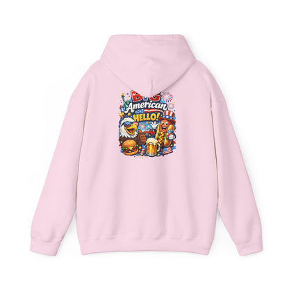 Big American Hello Funny Hoodie