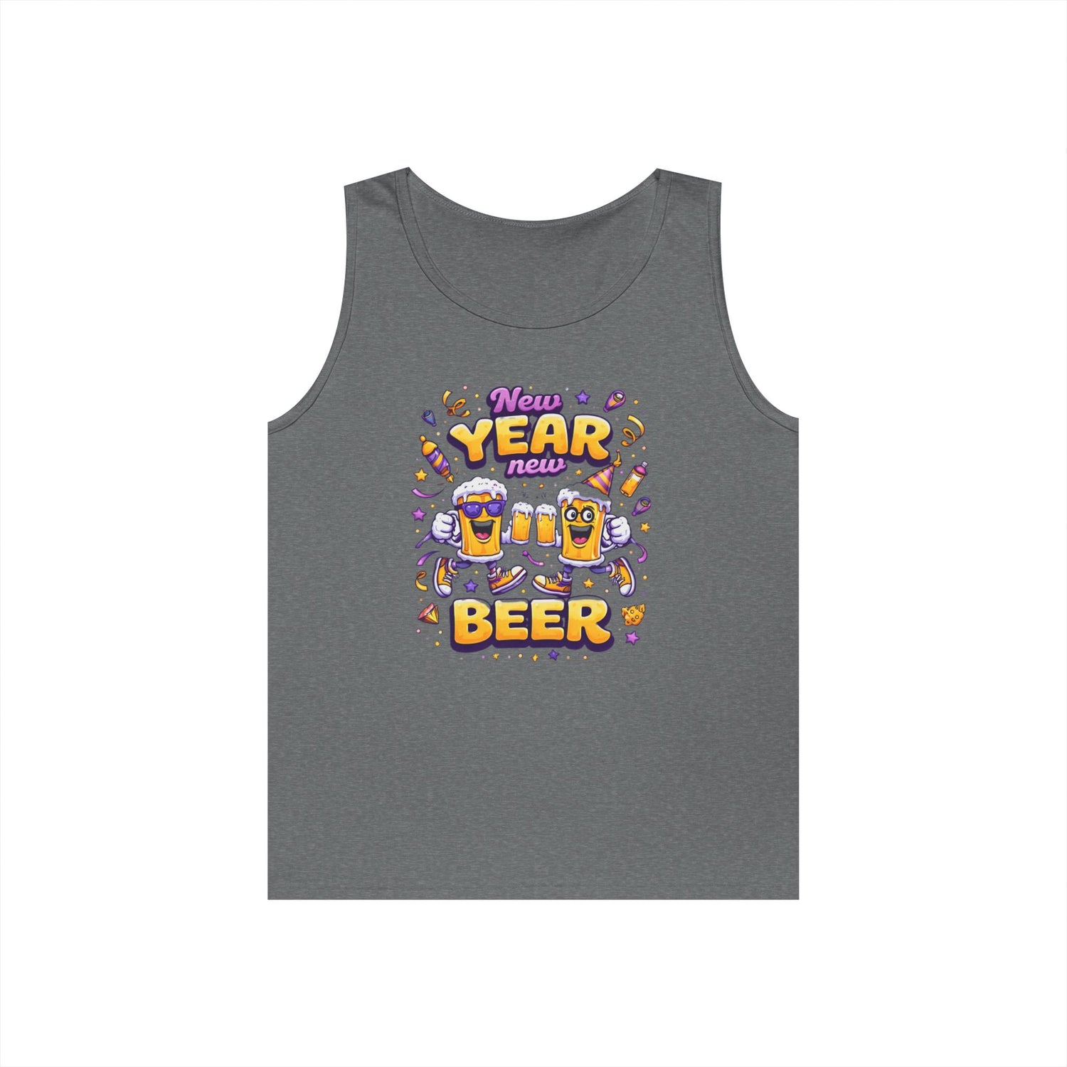 New Year New Beer Funny T-Shirt Sarcastic Drinking Tee Funny New Years Shirt Resolution Novelty Beer Gift Graphic Tee