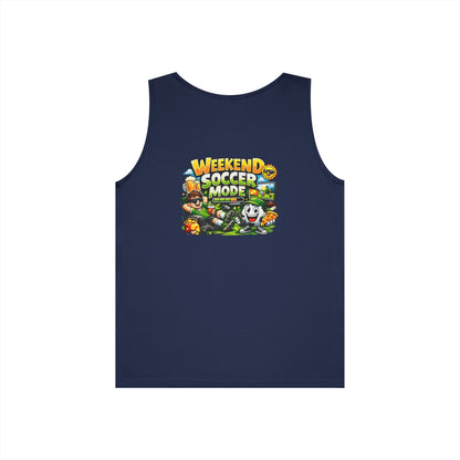 Weekend Soccer Mode Funny Tank Top