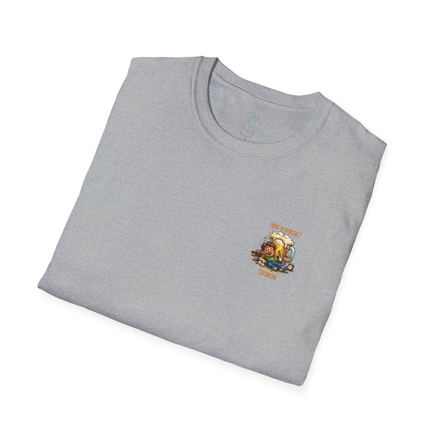 Drink Responsibly Tomorrow T-Shirt — Funny Beer Hangover Graphic Tee