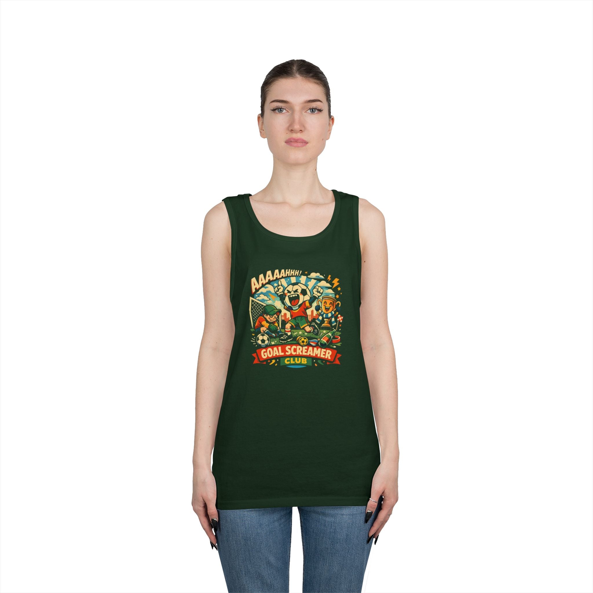 Goal Screamers Club Funny Tank Top