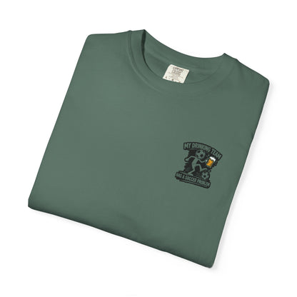 Drinking Game Tee — “I Thought This Was a Drinking Game” Funny Beer Run T-Shirt