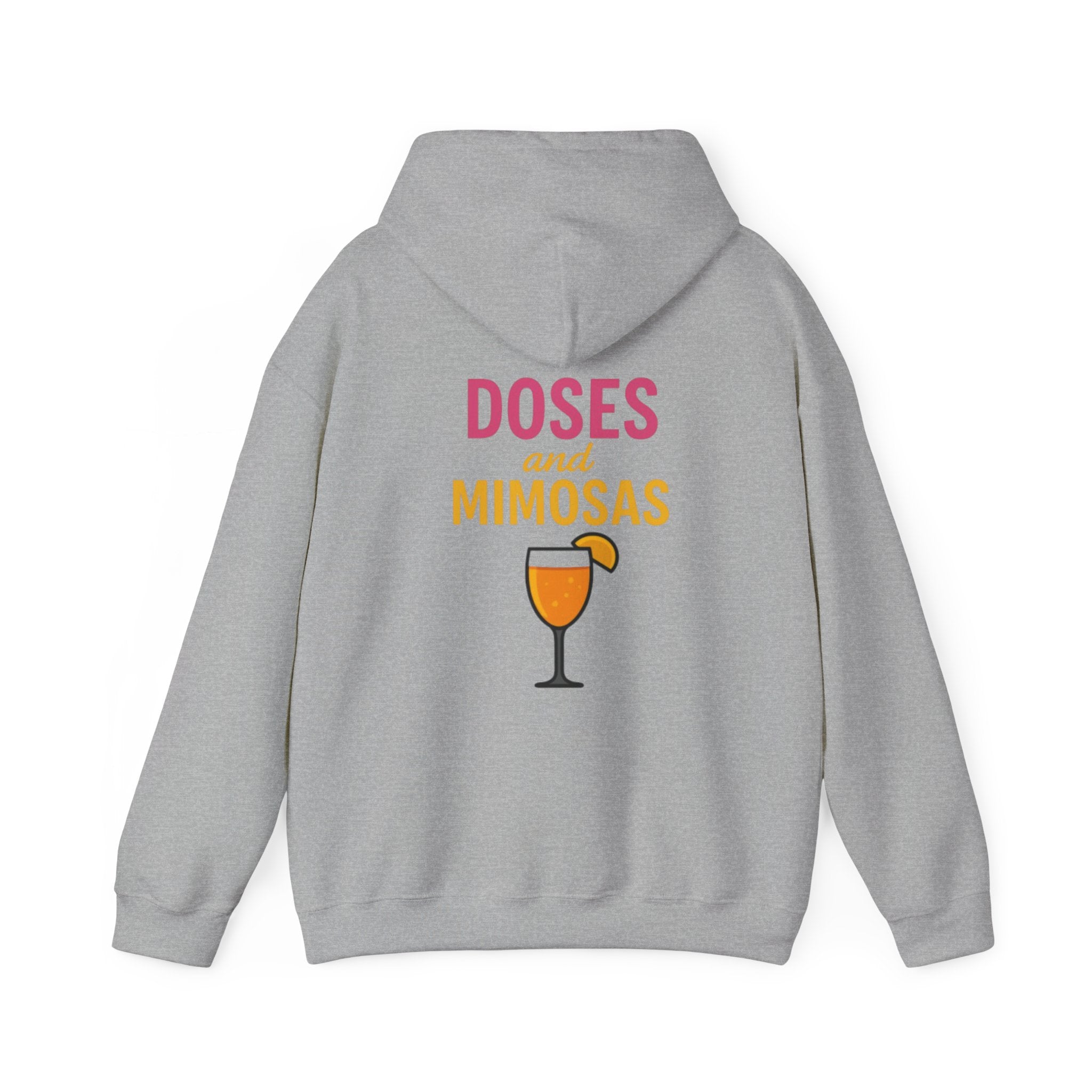 Party Vibes Hooded Sweatshirt — "Sunday Funday" Doses &amp; Mimosas