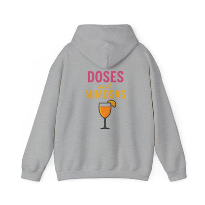 Party Vibes Hooded Sweatshirt — "Sunday Funday" Doses &amp; Mimosas