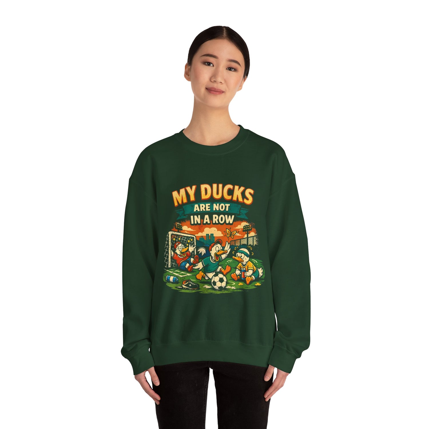 My Ducks Are Not In A Row Funny T-Shirt Sarcastic Graphic Tee Anxiety Humor Gift Funny Slogan Shirt Novelty Tee