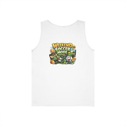 Weekend Soccer Mode Funny Tank Top