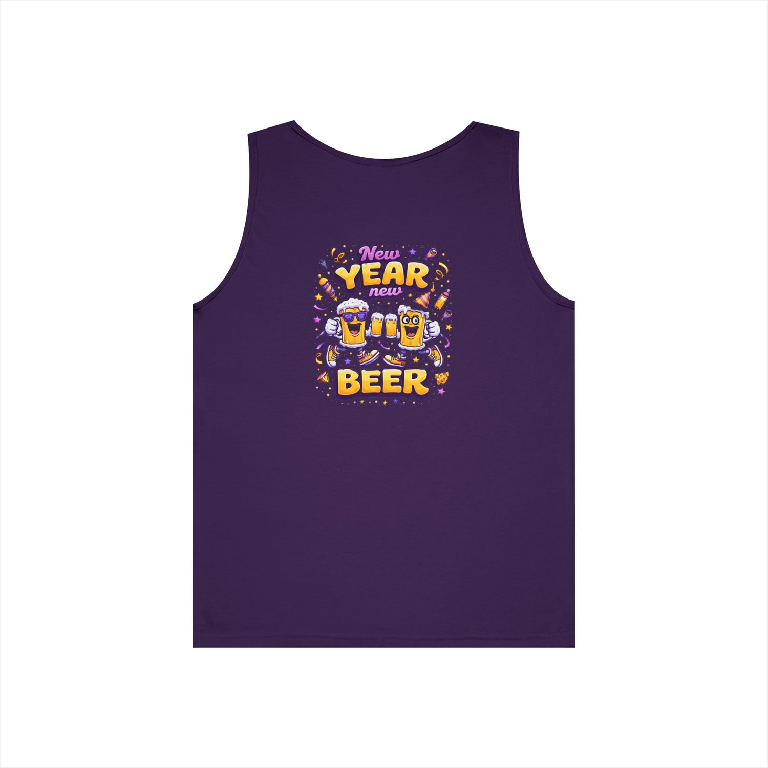 New Year New Beer Funny Tank Top
