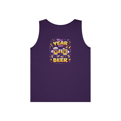 New Year New Beer Funny Tank Top