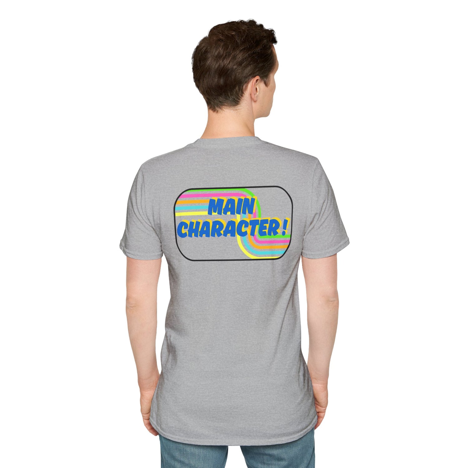 Main Character-Retro Funny — Awesome Creative Graphic T-Shirt