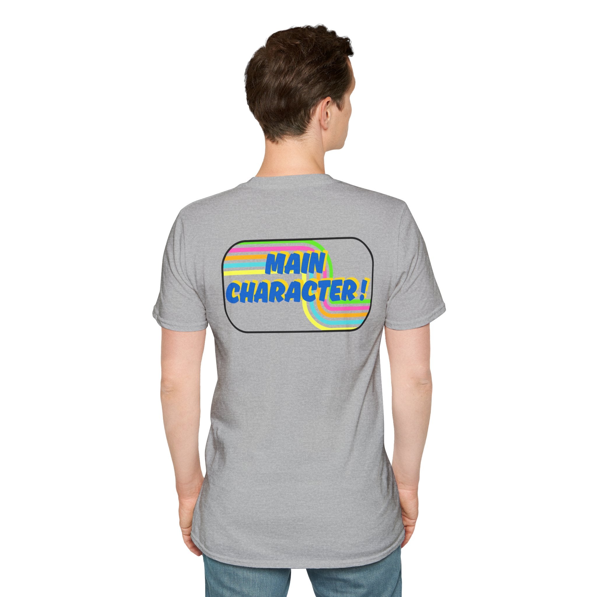 Main Character-Retro Funny — Awesome Creative Graphic T-Shirt