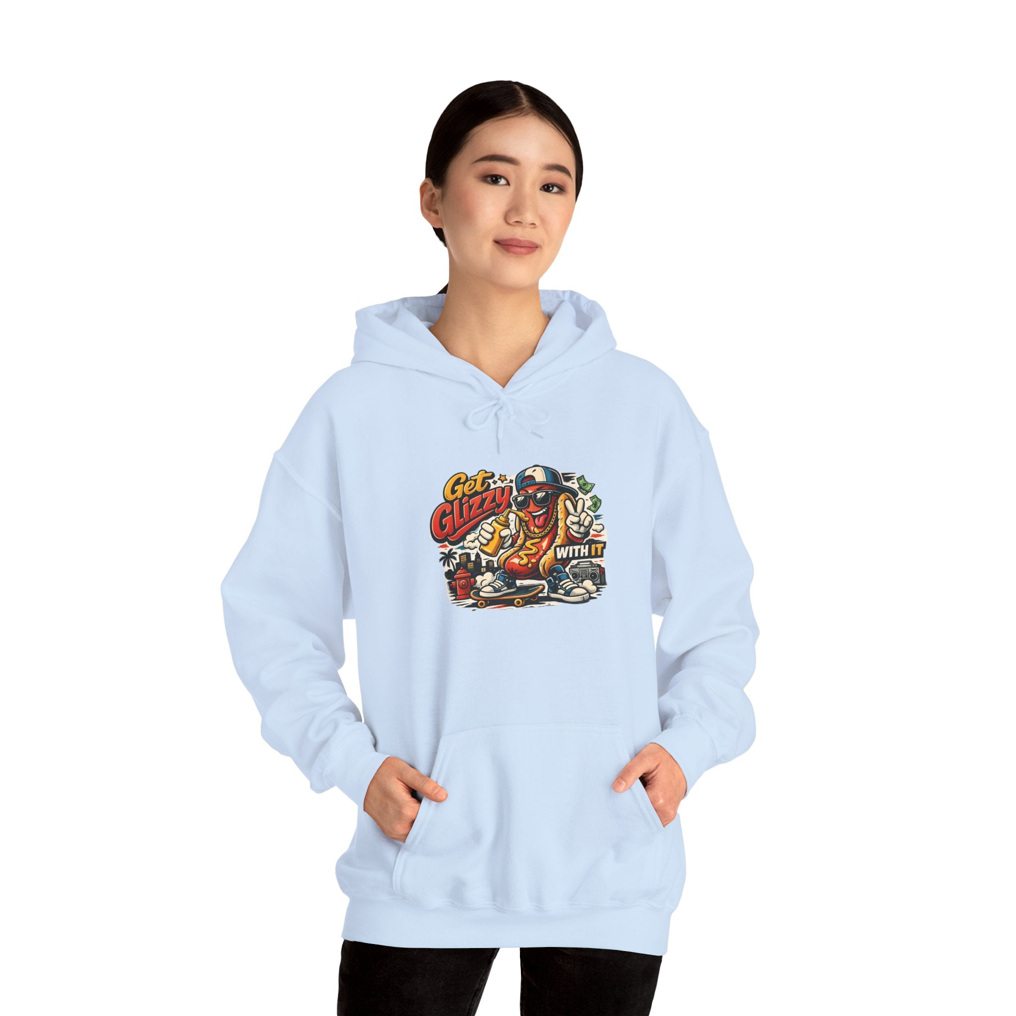 Get Glizzy With It Funny Hoodie
