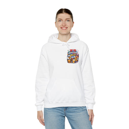 Big American Hello Funny Hoodie
