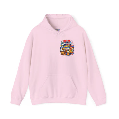 Big American Hello Funny Hoodie