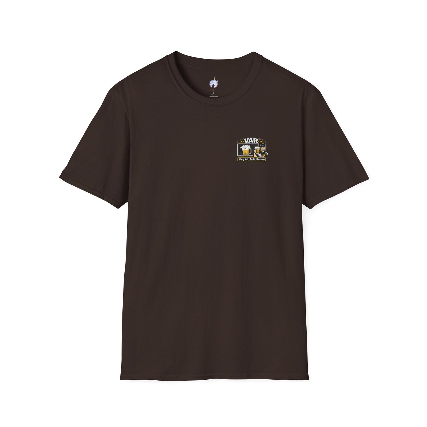 VAR "Very Alcoholic Review" Soccer T-Shirt — Beer Referee Graphic Tee