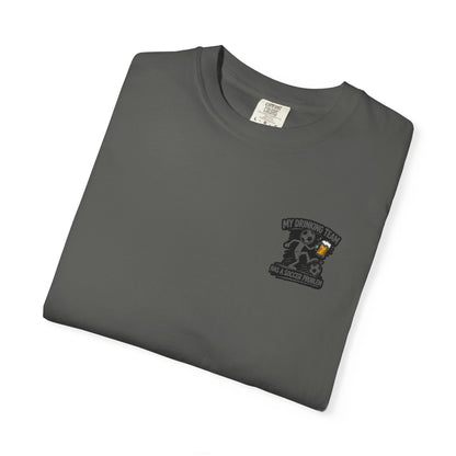 Drinking Game Tee — “I Thought This Was a Drinking Game” Funny Beer Run T-Shirt