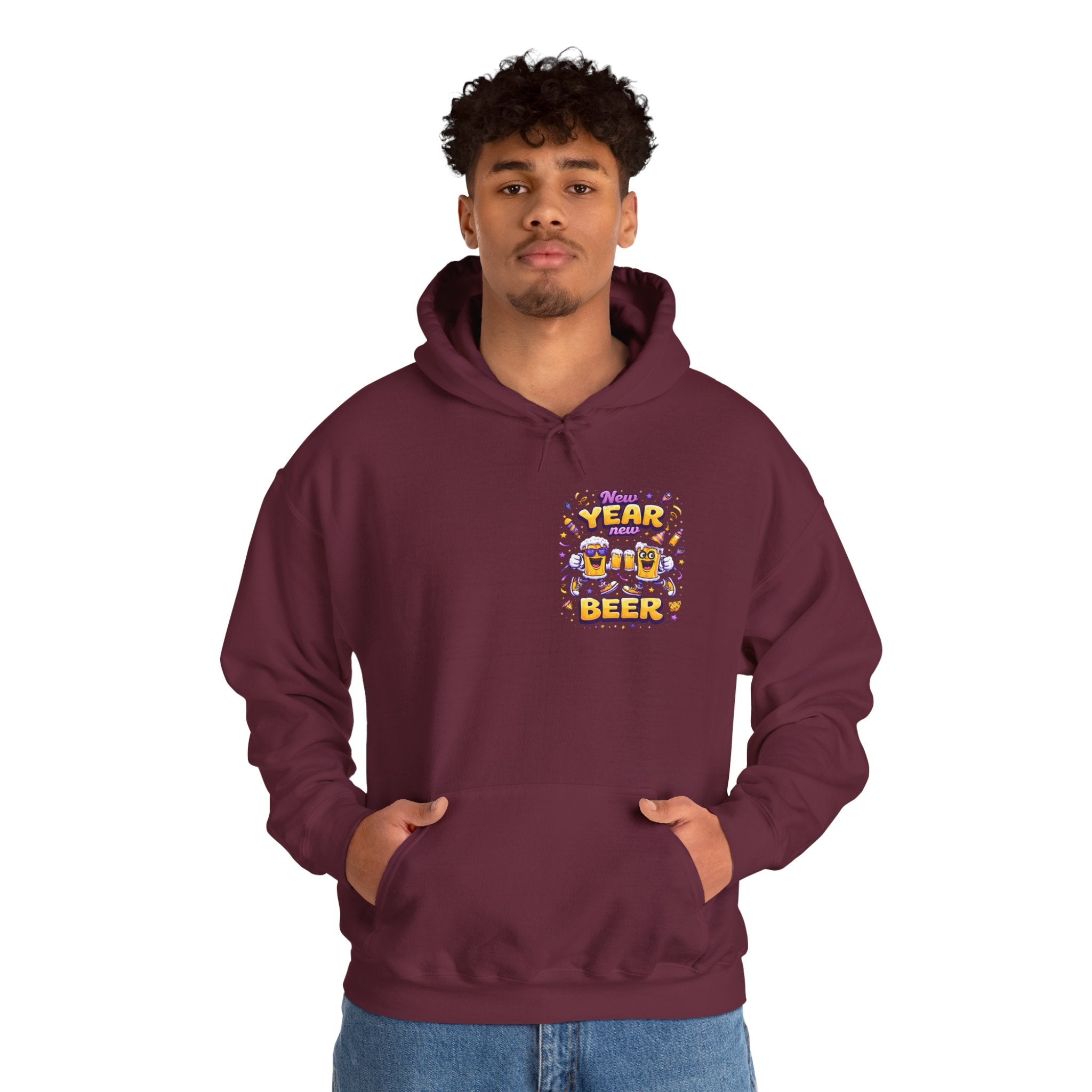 New Year New Beer Funny Hoodie