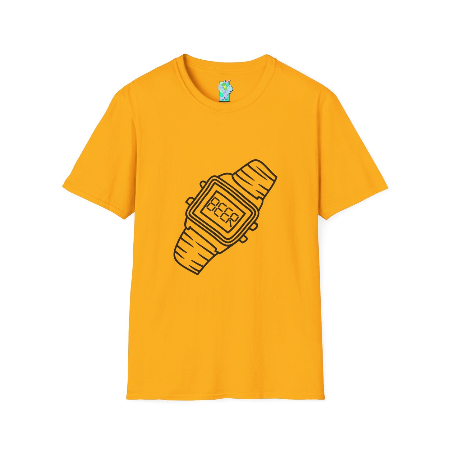 Digital Beer Watch Unisex T-Shirt