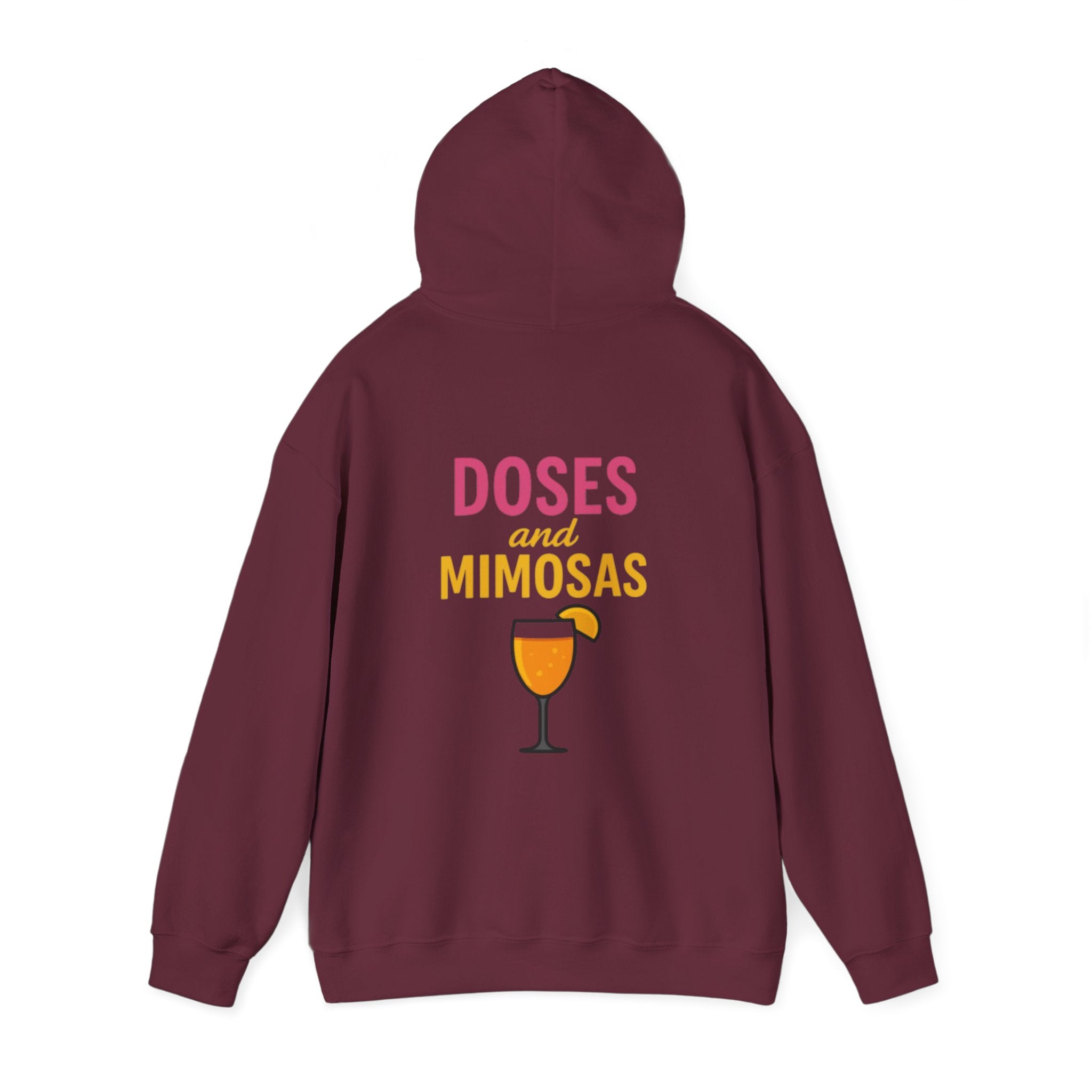Party Vibes Hooded Sweatshirt — "Sunday Funday" Doses &amp; Mimosas