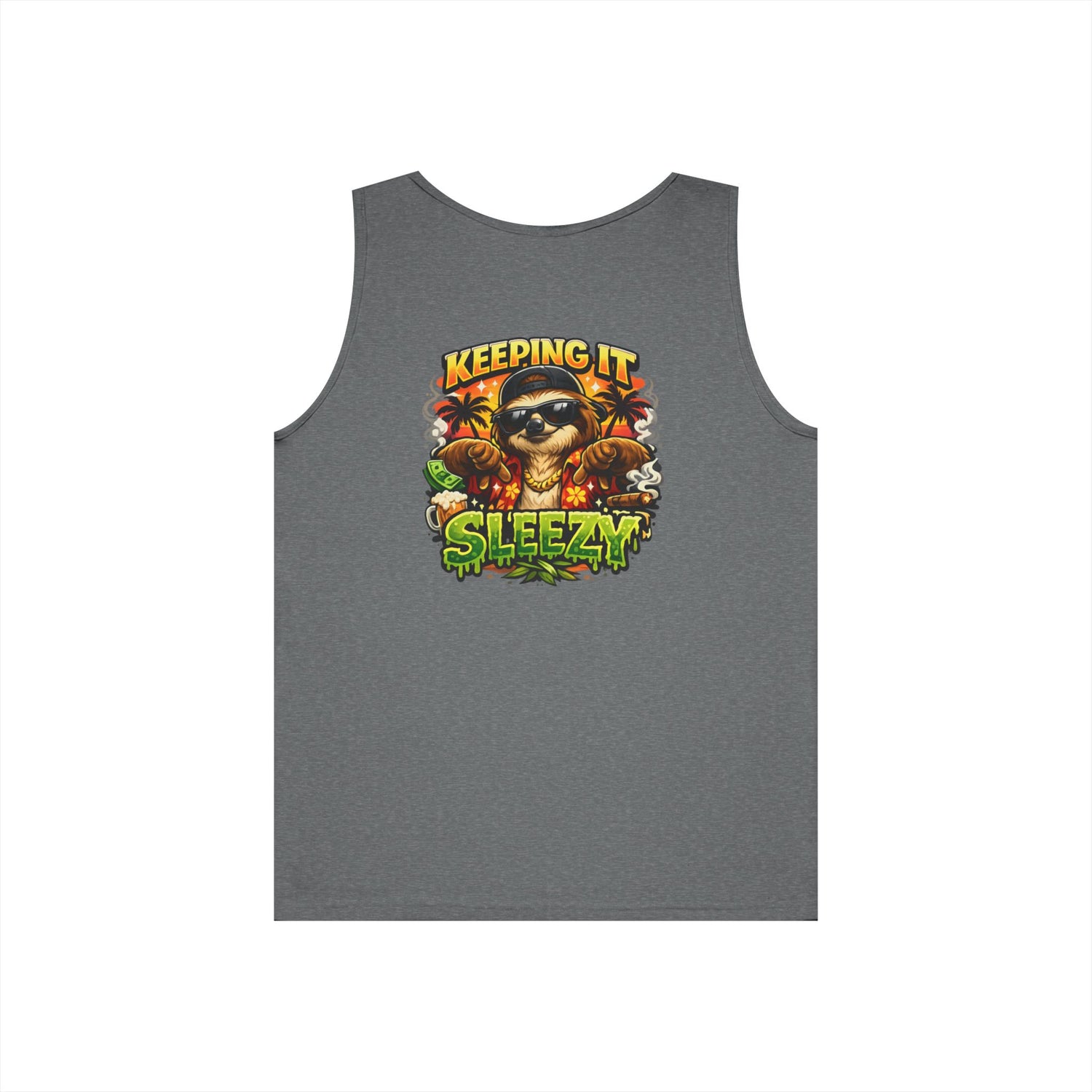 Keeping It Sleazy Sloth Funny Tank Top