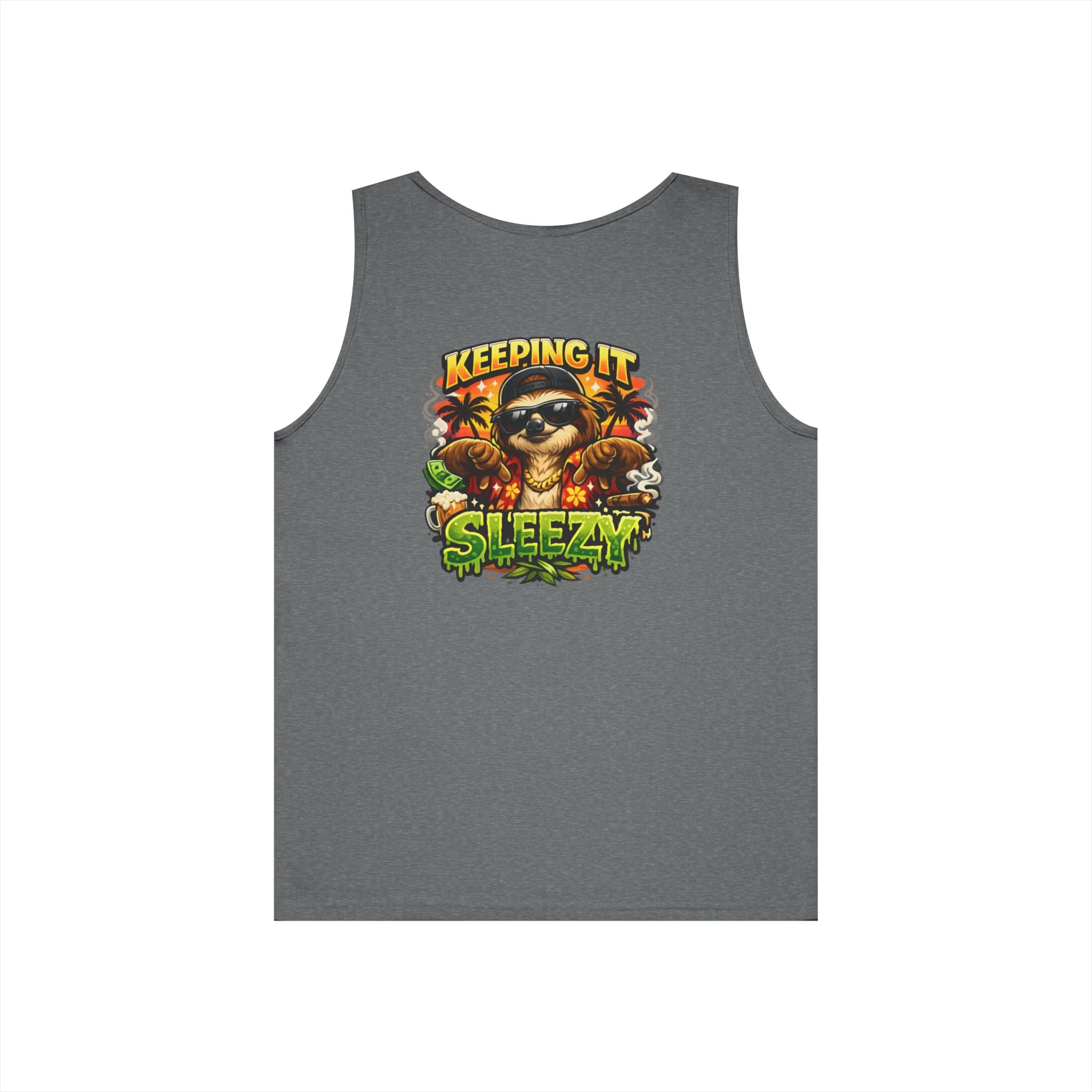 Keeping It Sleazy Sloth Funny Tank Top