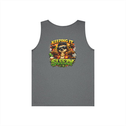 Keeping It Sleazy Sloth Funny Tank Top