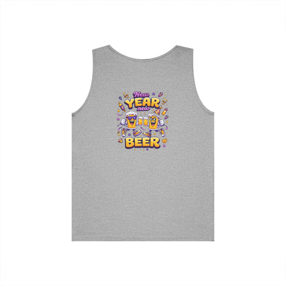 New Year New Beer Funny Tank Top