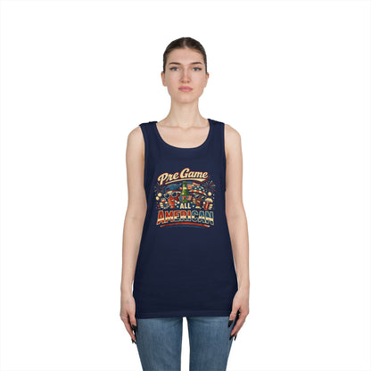Pre Game All American Funny Tank Top