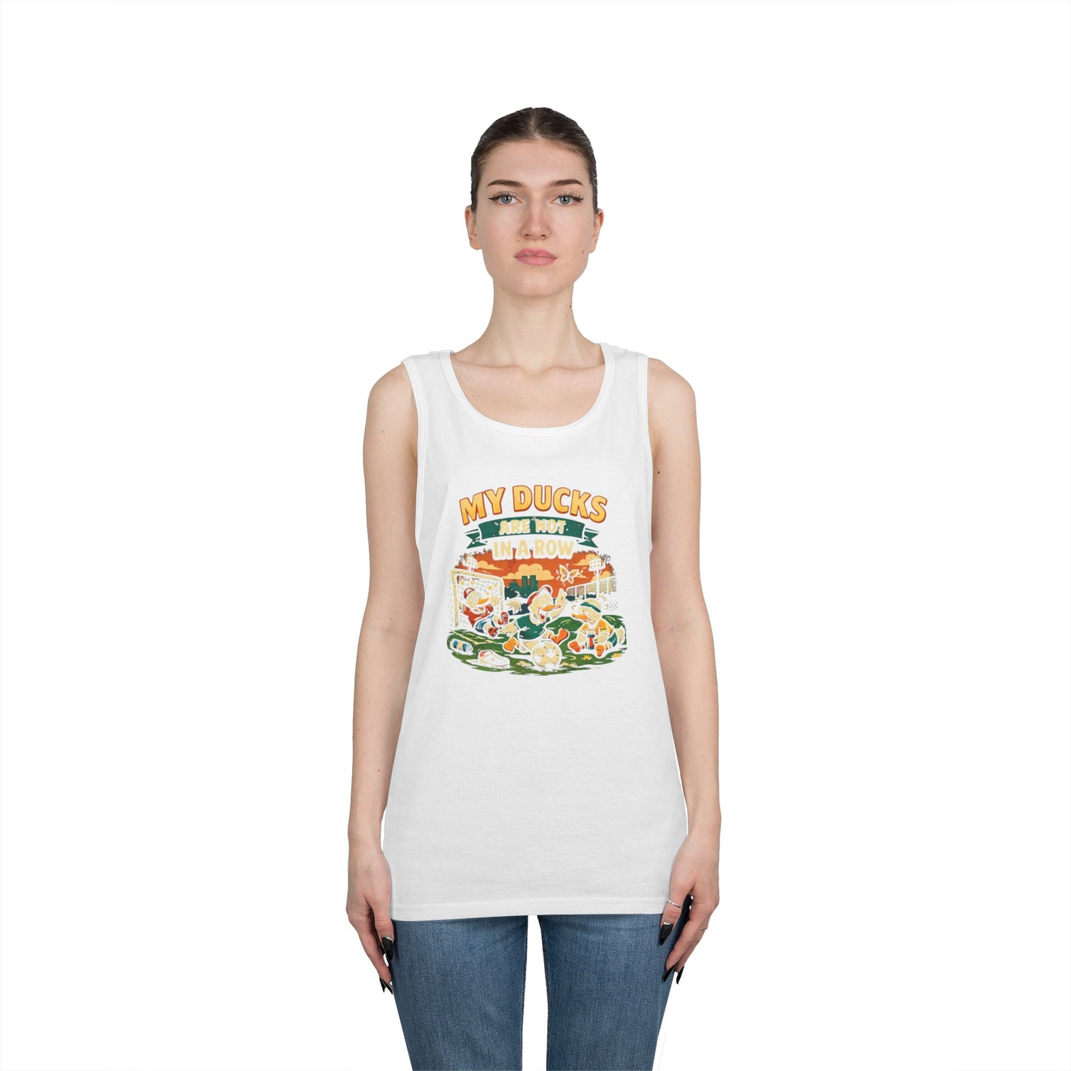 My Ducks Are Not In A Row Funny Tank Top
