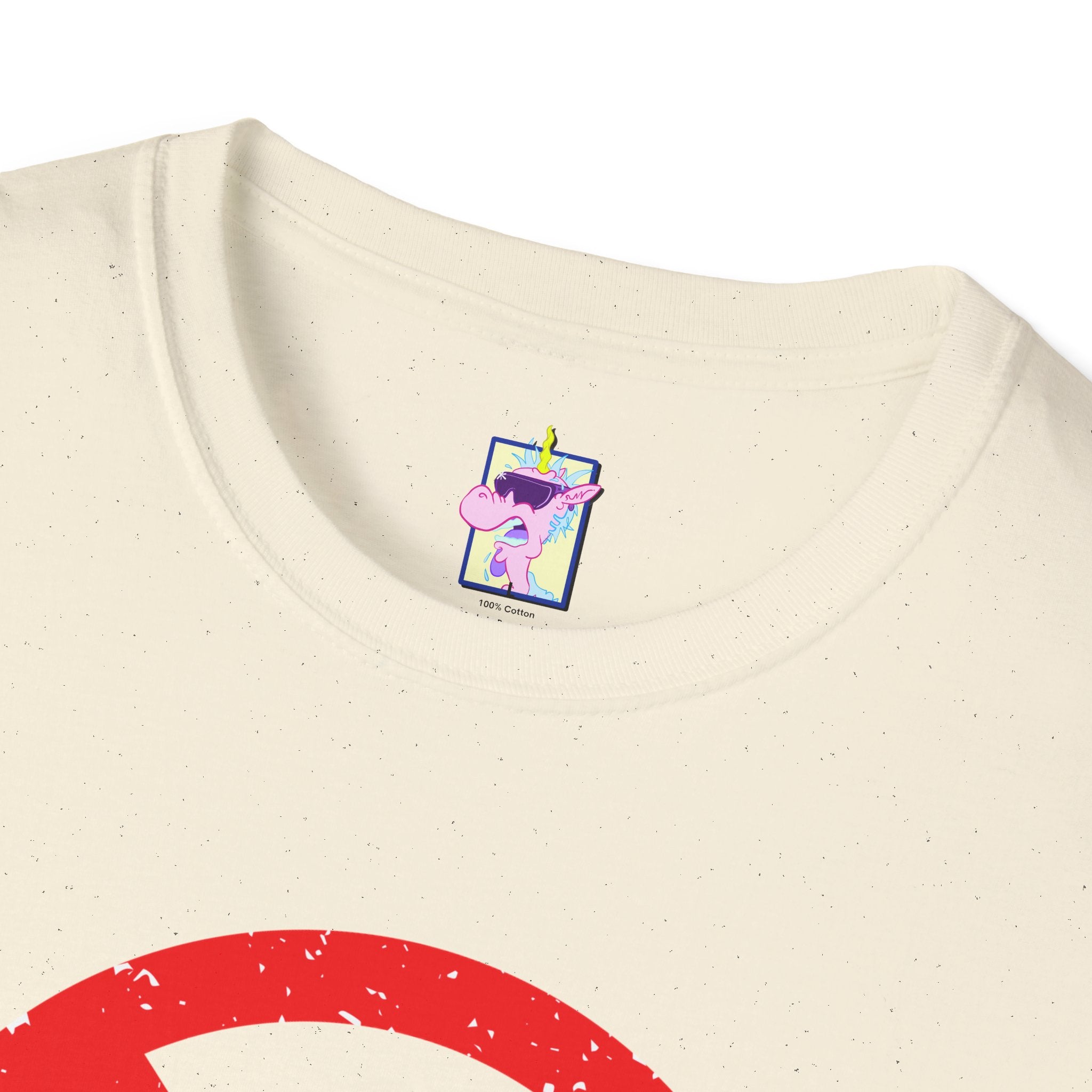 No Reggie Graphic Tee (Red Prohibition Sign)
