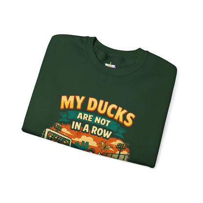 My Ducks Are Not In A Row Funny T-Shirt Sarcastic Graphic Tee Anxiety Humor Gift Funny Slogan Shirt Novelty Tee