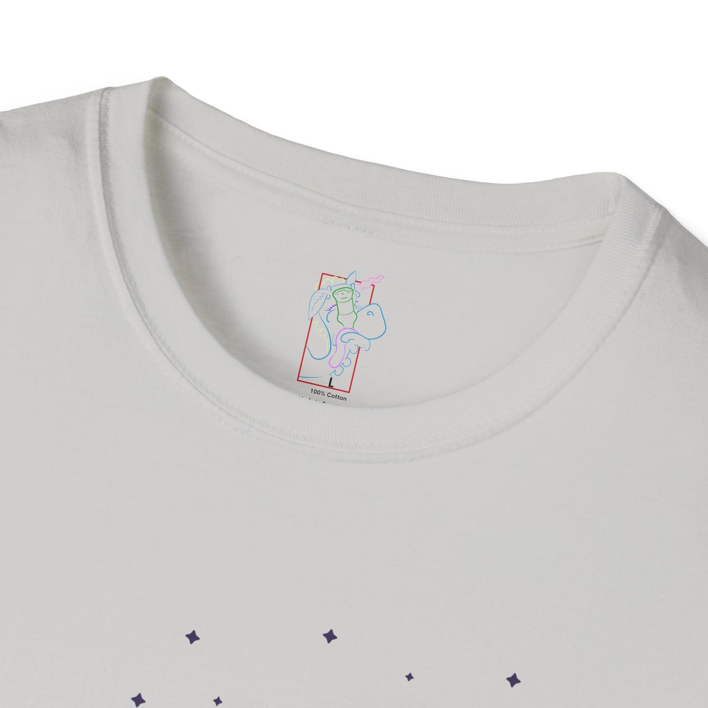 Unisex Softstyle T-Shirt with Rocket Design - Perfect for Space Lovers, Parties, Birthdays, Everyday Wear, or Gifts