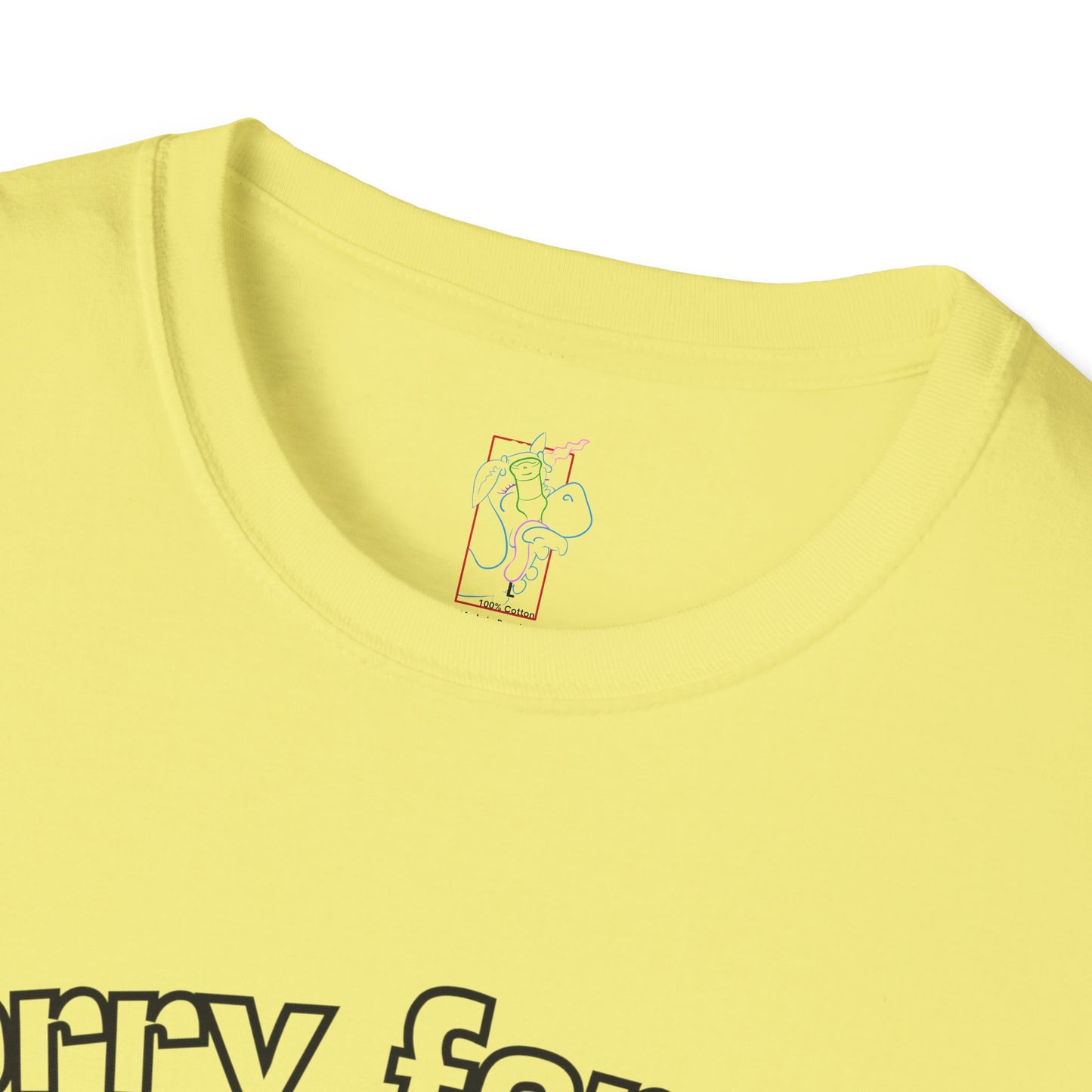 Sorry for Partying T-Shirt-Black