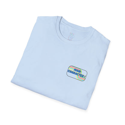 Main Character-Retro Funny — Awesome Creative Graphic T-Shirt