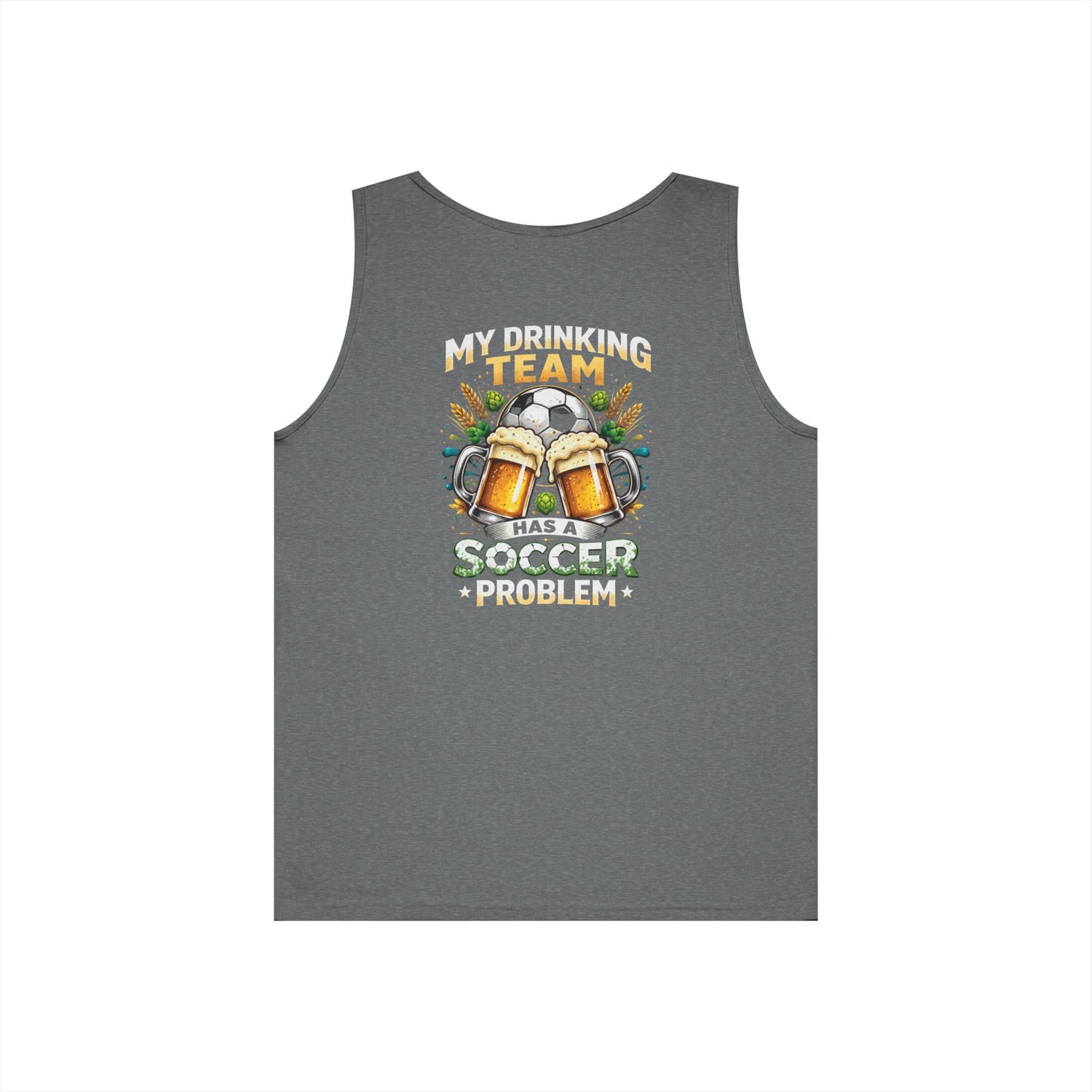Soccer Fan Beer Cheers Tank