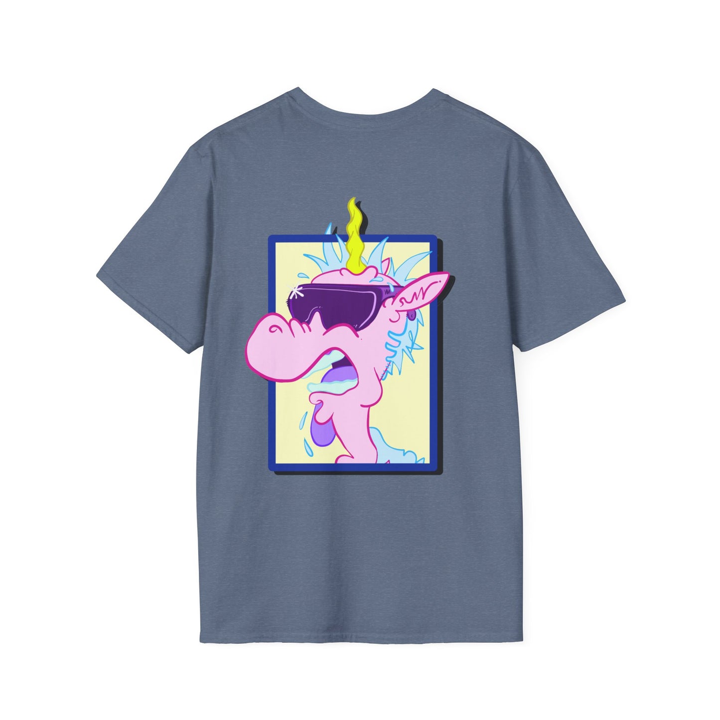 Cool Unicorn Graphic T-Shirt - Are You Crooked, RAVER? Unisex Tee