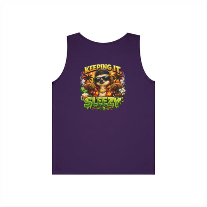 Keeping It Sleazy Sloth Funny Tank Top