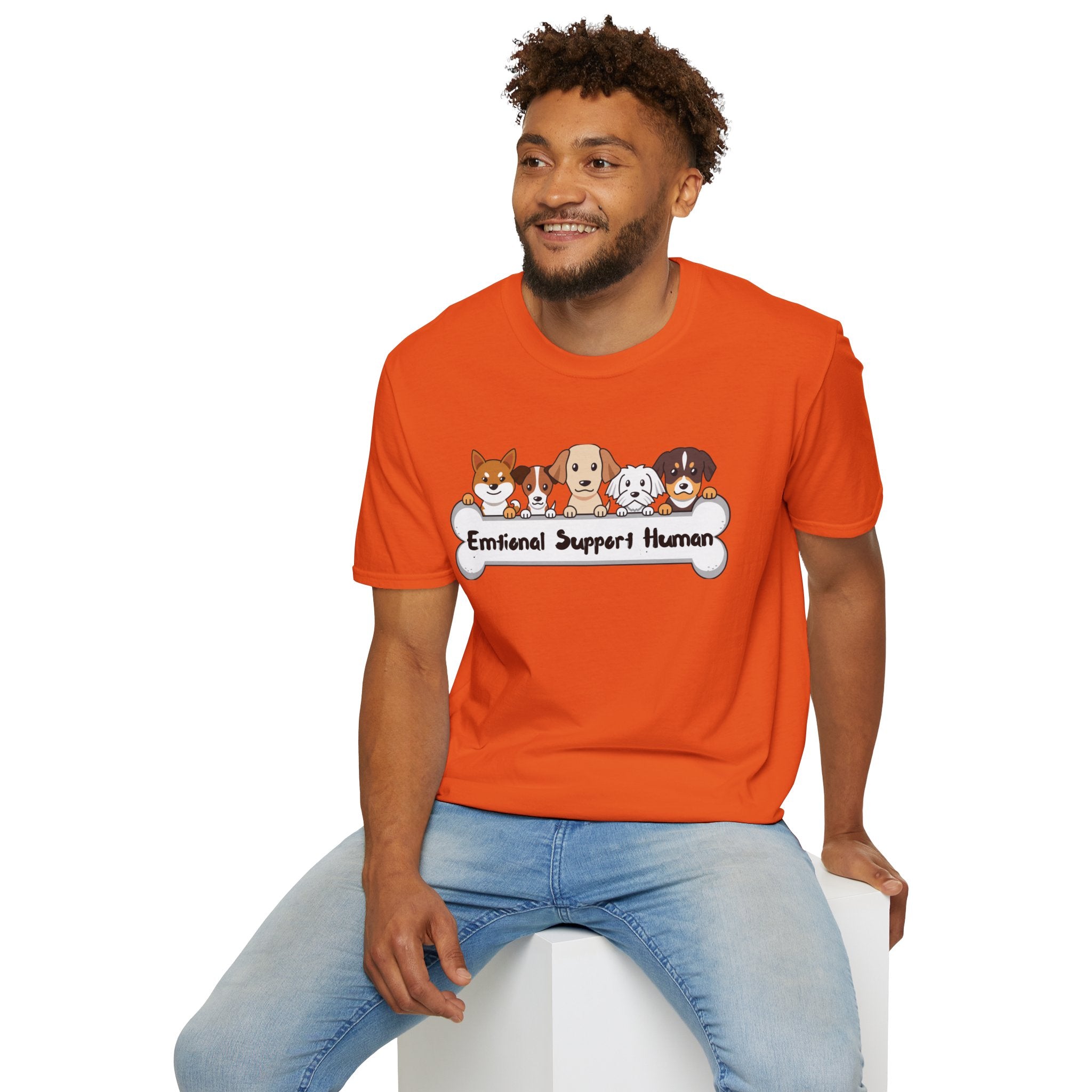 Funny Dogs Love T-Shirt — Cute Happy Pets Tee for Dog Lovers