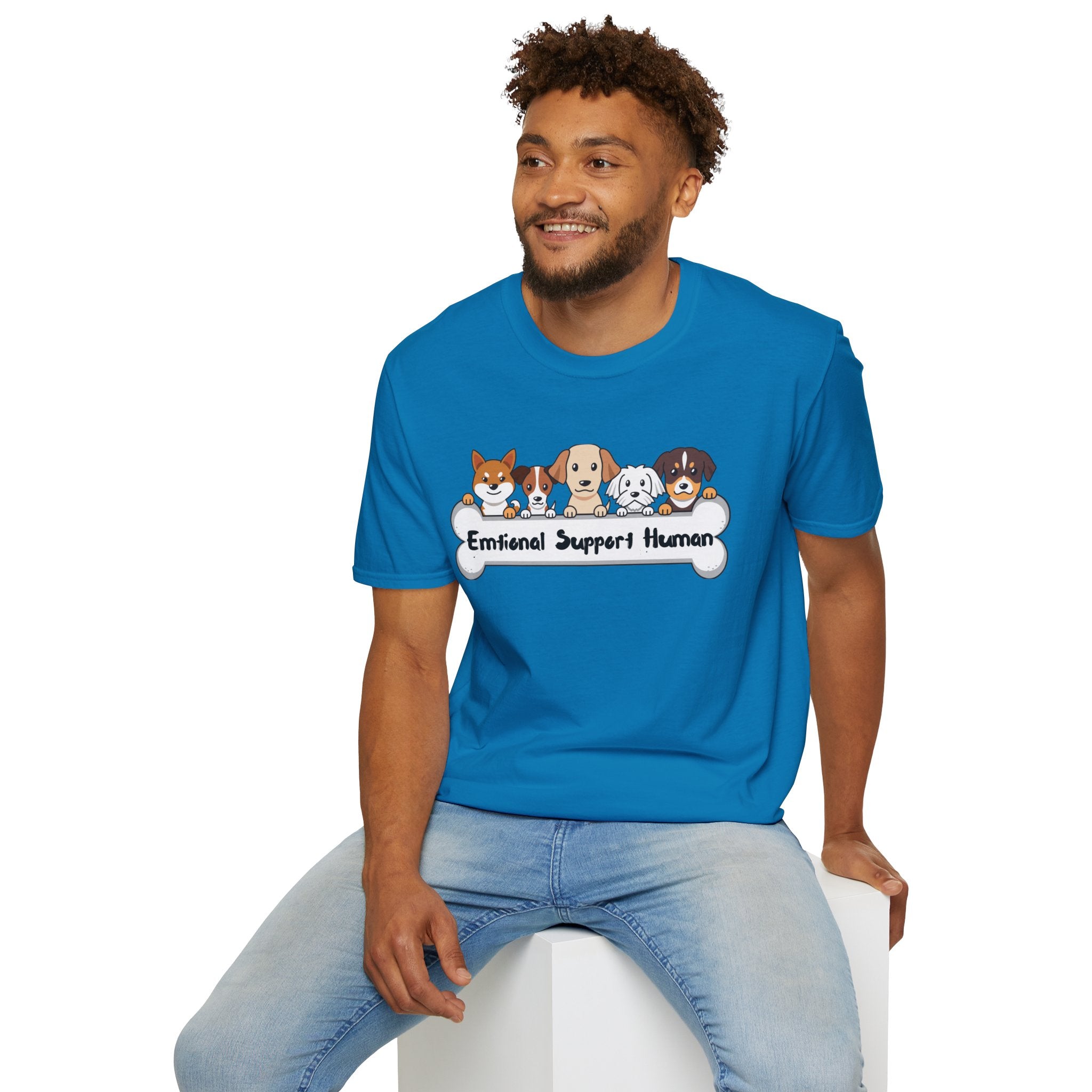 Funny Dogs Love T-Shirt — Cute Happy Pets Tee for Dog Lovers
