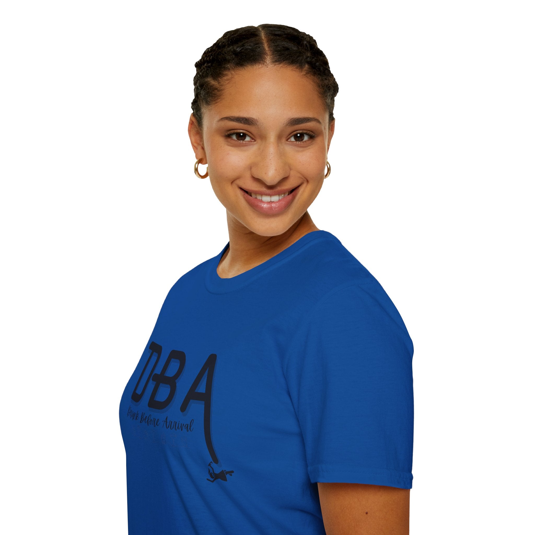 Drunk Before Arrival Funny T-Shirt — Bold Party Tee