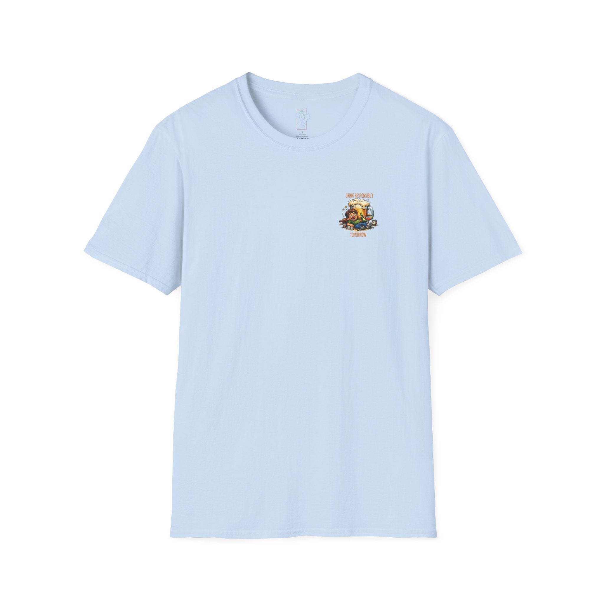 Drink Responsibly Tomorrow T-Shirt — Funny Beer Hangover Graphic Tee