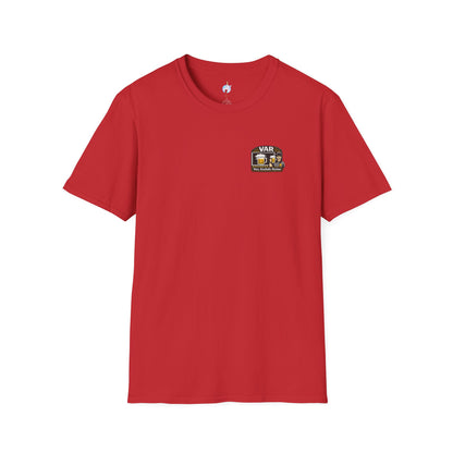 VAR "Very Alcoholic Review" Soccer T-Shirt — Beer Referee Graphic Tee