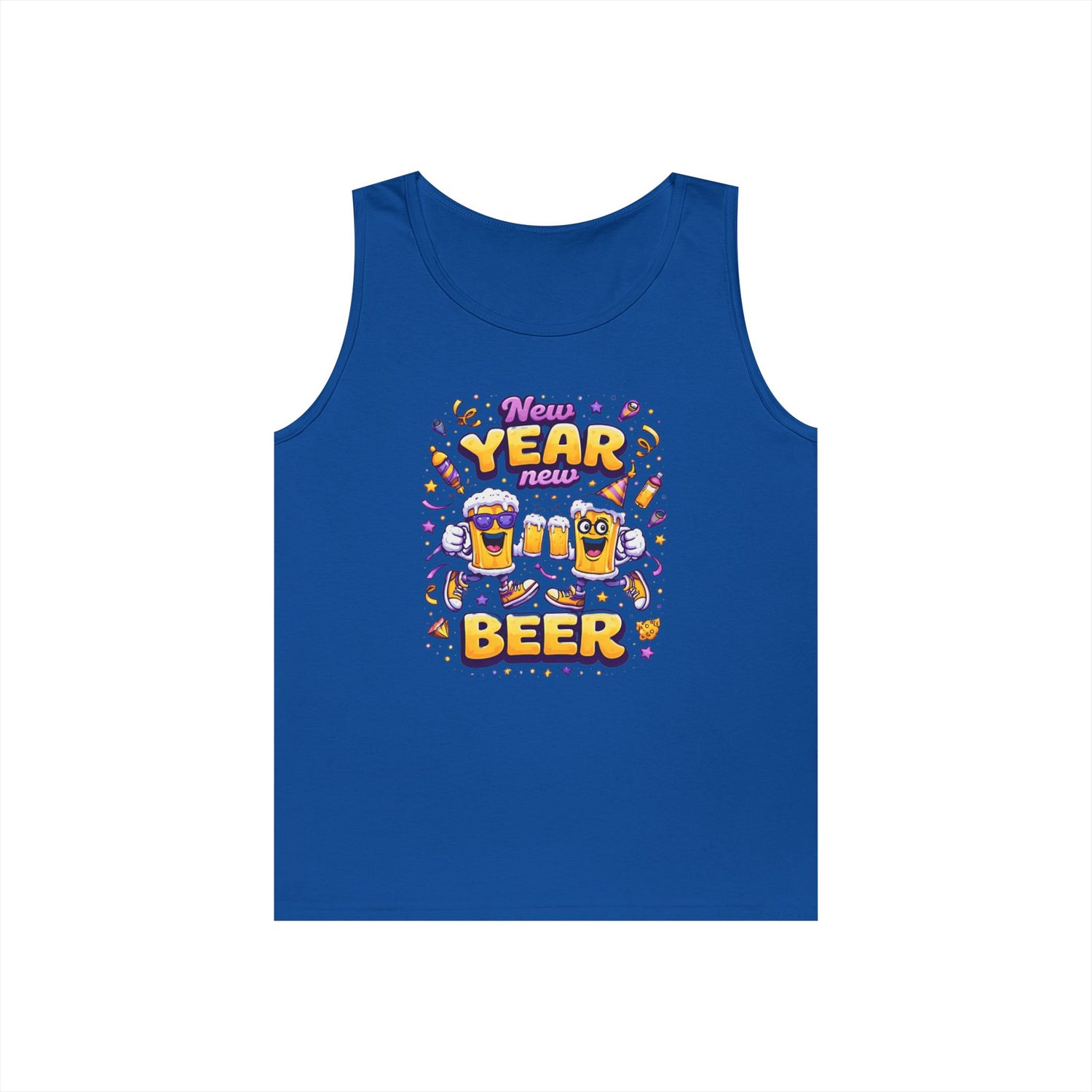 New Year New Beer Funny T-Shirt Sarcastic Drinking Tee Funny New Years Shirt Resolution Novelty Beer Gift Graphic Tee