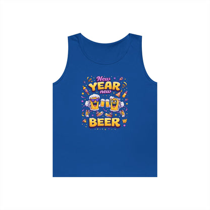 New Year New Beer Funny T-Shirt Sarcastic Drinking Tee Funny New Years Shirt Resolution Novelty Beer Gift Graphic Tee